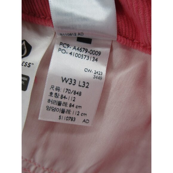 Levis Pants 33 Corduroy Superlow Boot Bootcut Trousers 33X32 NWT * - Picture 14 of 15